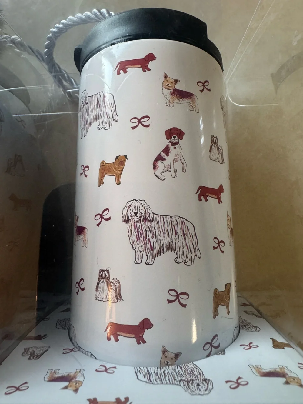XIIX Dog Travel Mug & Beanie Hat Set